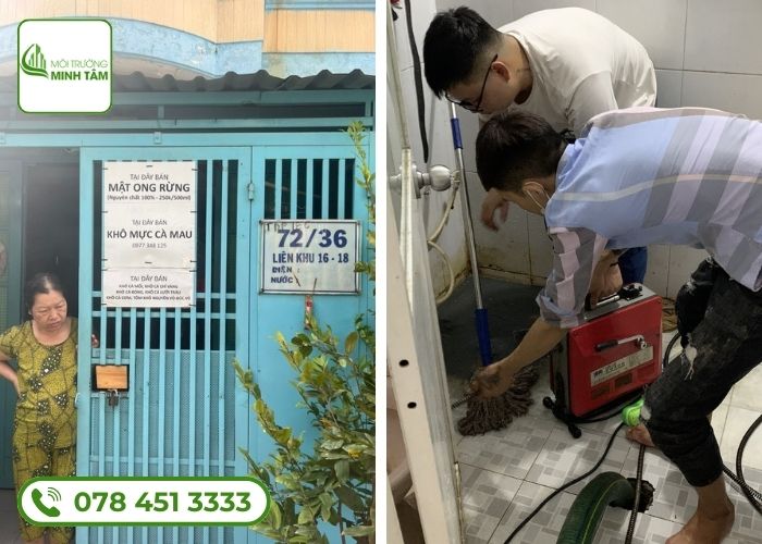 Cam kết thực tế khi sử dụng dịch vụ hút hầm cầu tại Thành phố Bạc Liêu