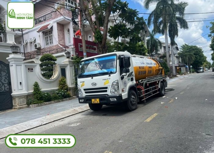 Dịch vụ Hút hầm cầu tại Tịnh Biên [An Giang] 