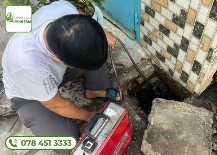 Dịch vụ thông cống nghẹt tại Thoại Sơn [An Giang]