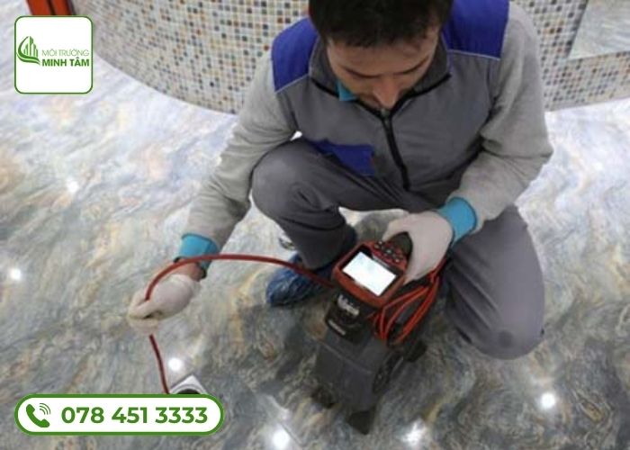 Quy trình làm việc chuyên nghiệp của dịch vụ thông cống nghẹt tại Trần Văn Thời