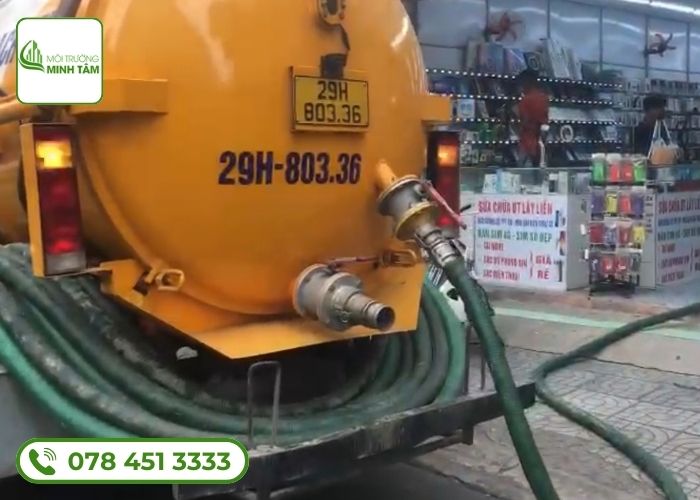 Hút hầm cầu tại Vĩnh Linh-2