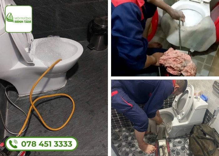 Thông bồn cầu nghẹt tại Cam Lộ-4