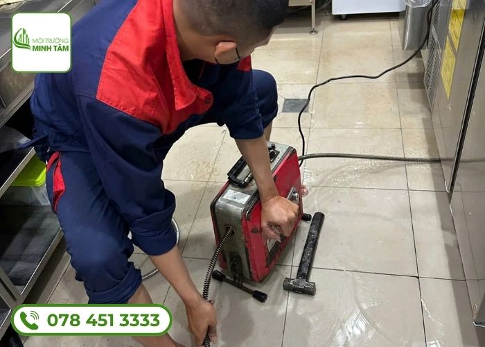 Thông cống nghẹt tại TPHCM Môi Trường Minh Tâm