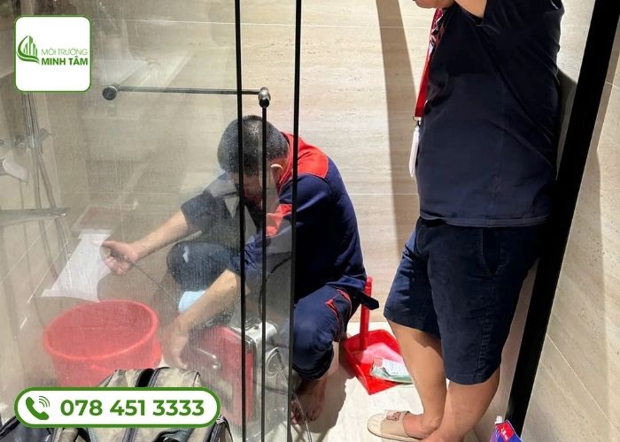 Thông cống nghẹt tại TPHCM Môi Trường Minh Tâm