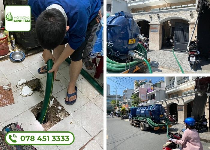 Hút hầm cầu tại Quảng Ninh chất lượng cao