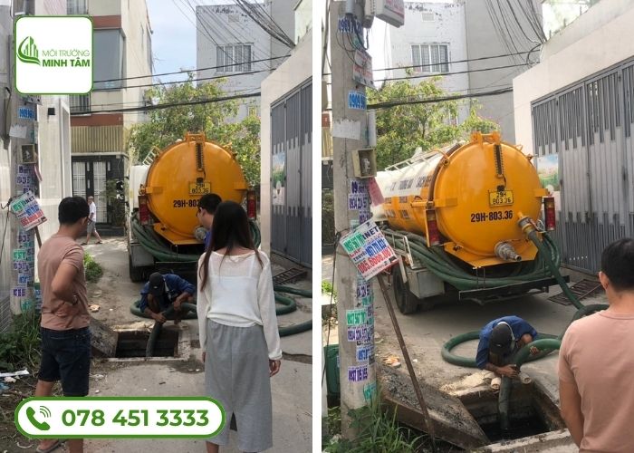 hút hầm cầu tại thị xã Quảng Trị