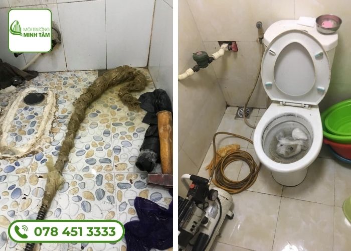 Thông bồn cầu tại Chà Bồng phục vụ tận tâm