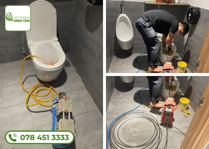 Thông bồn cầu nghẹt tại Chà Bồng uy tín chất lượng