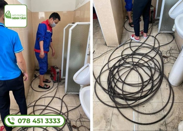 Minh Tâm thông bồn cầu nghẹt tại Nghĩa hành uy tín