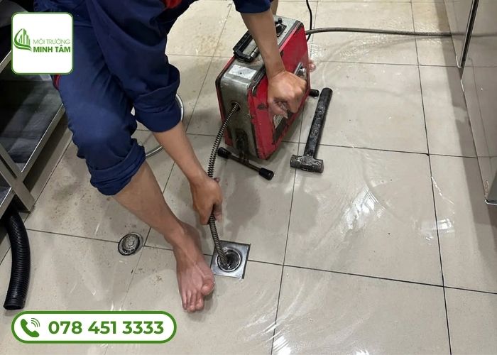 thông cống nghẹt tại Hướng Hóa