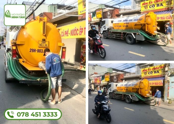 Hút bể phốt tại Quảng Yên-1