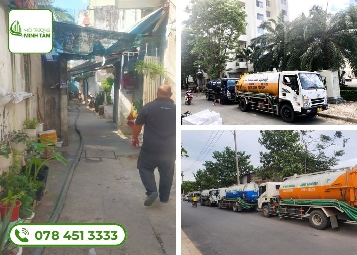 Hút bể phốt tại Quảng Yên-2