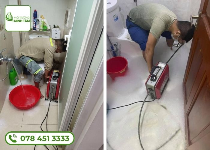 Thông cống nghẹt tại Đắk Mil, Đắk Nông - Máy hiện đại, xử lý sạch 100% 7 thông cống nghẹt tại Đắk Mil-1