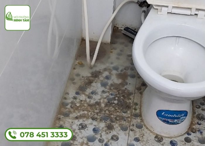 thông cống nghẹt tại Hoài Ân-3