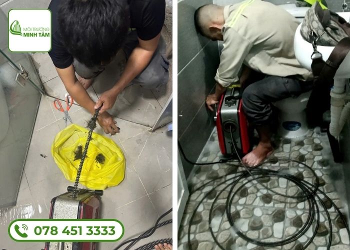 Thông cống nghẹt tại Đăk Glei, Kon Tum - Máy hiện đại, thông nhanh 7 thong-cong-nghet-tai-dak-glei 5