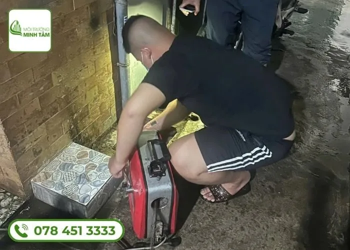 Thông tắc cống tại Đại Từ, Thái Nguyên - Có mặt 15 phút, giá rẻ 21 thong-tac-cong-tại-dai-tu (10)