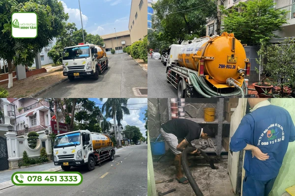Hút hầm cầu Phước Long, Bình Phước ✓ Giá rẻ, có mặt ngay 12 hut-ham-cau-phuoc-long (2)