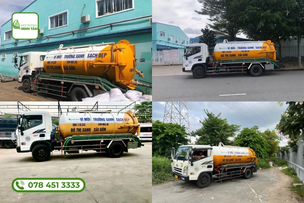 Hút hầm cầu Phước Long, Bình Phước ✓ Giá rẻ, có mặt ngay 11 hut-ham-cau-phuoc-long